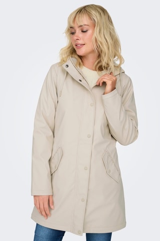 Coupe-vent à capuche - Beige