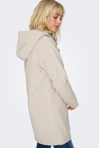 Coupe-vent à capuche - Beige