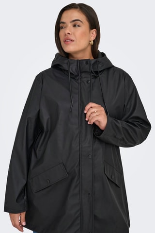 Ciré à capuche - Noir