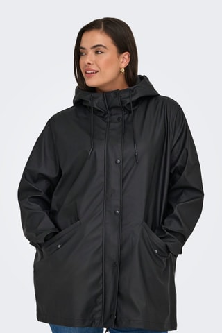 Ciré à capuche - Noir