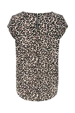 Top - Marron et beige