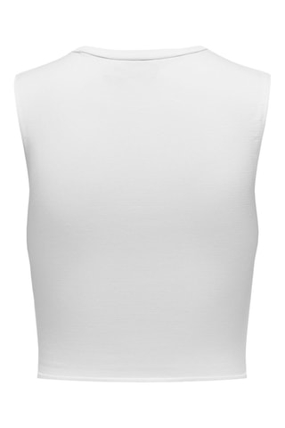 Top sans manches - Blanc