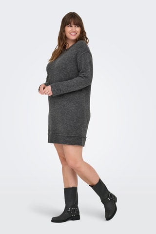 Robe pull - Gris chiné