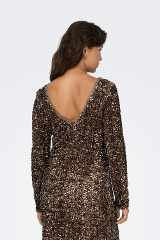 Robe droite - Marron