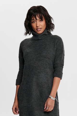 Robe pull - Gris foncé chiné