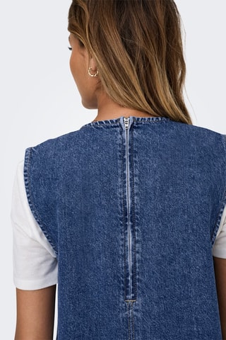 Robe courte regular  - Bleu