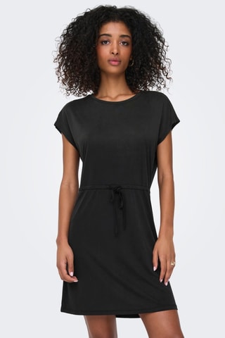 Robe courte regular - Noir