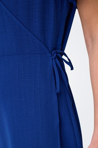 Robe longue regular - Bleu