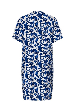 Robe droite - Bleu foncé