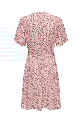 Robe patineuse - Rose et rouge