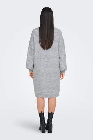 Robe pull - Gris clair chiné