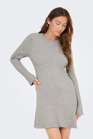 Robe pull - Gris chiné