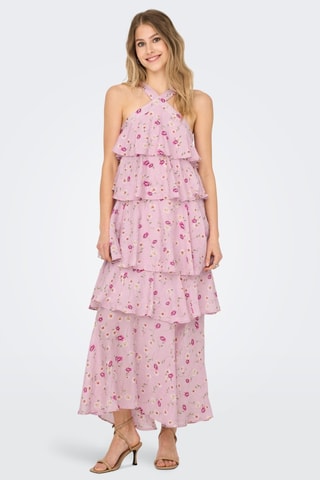 Robe volantée - Rose