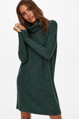 Robe pull - Vert foncé