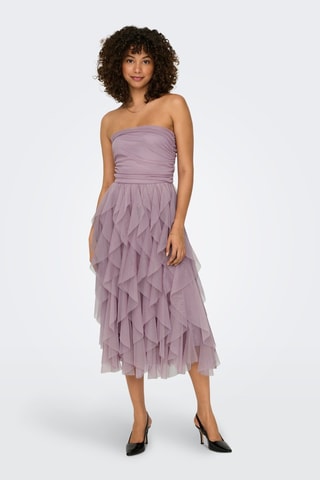 Robe bustier - Violet