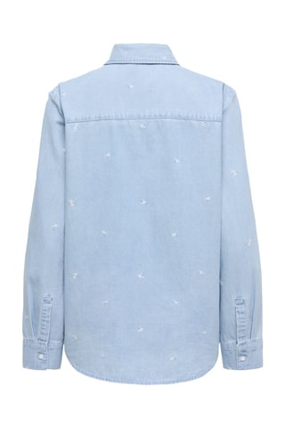 Chemisier en denim - Bleu clair