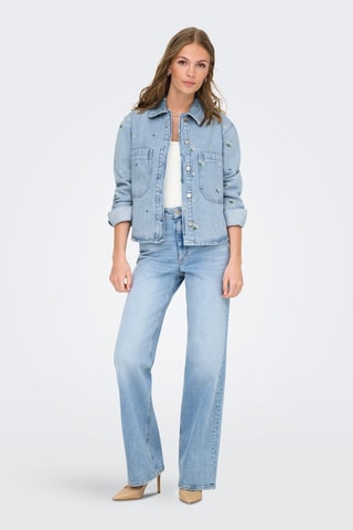 Chemisier oversize - Ciel