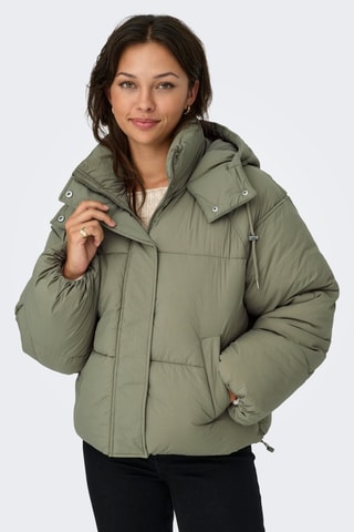 Doudoune à capuche - Kaki