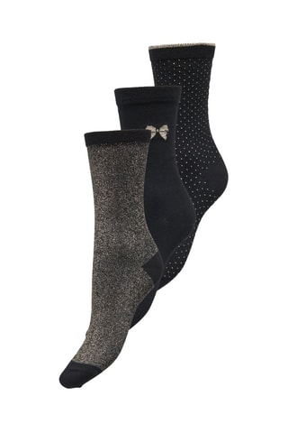 3 paires de chaussettes - Noir