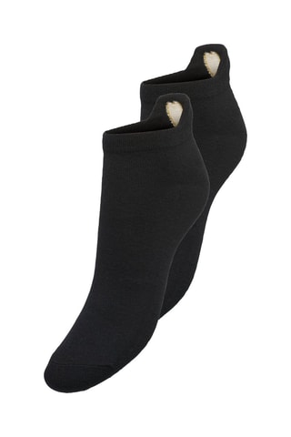 2 paires de socquettes - Noir