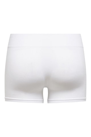 Culotte taille haute hipster - Blanc