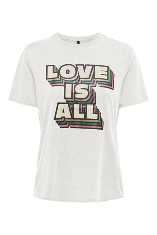 T-shirt - Blanc cassé