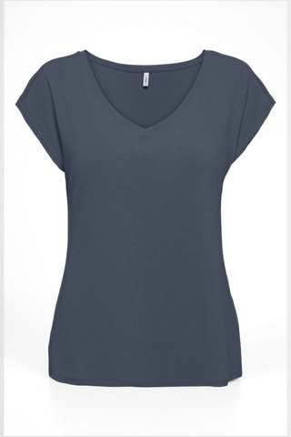 T-shirt regular - Bleu gris