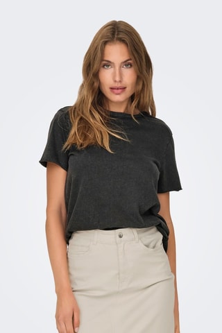 T-shirt en coton biologique - Noir