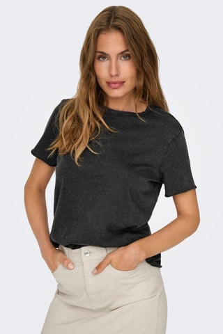T-shirt en coton biologique - Noir