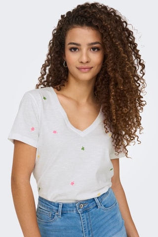 T-shirt en coton biologique - Blanc