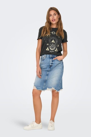 T-shirt en coton biologique - Anthracite