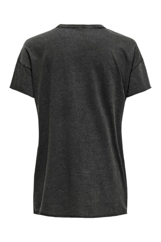 T-shirt regular en coton biologique - Noir