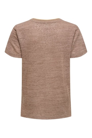 T-shirt - Marron chiné