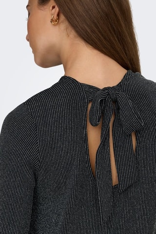 Blouse - Argenté et noir