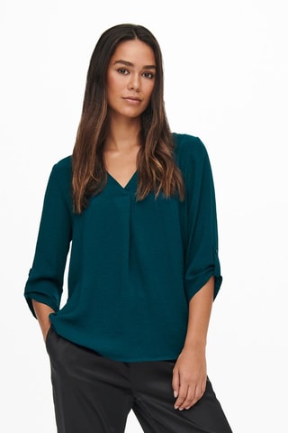 Blouse - Bleu pétrole