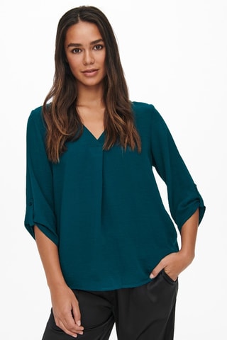 Blouse - Bleu pétrole