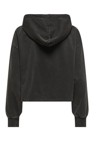 Sweat regular à capuche - Noir