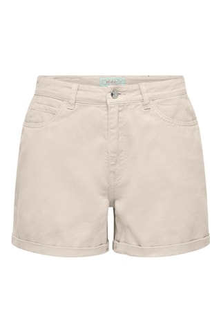 Short en jean - Ecru