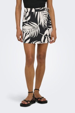 Jupe portefeuille - Noir