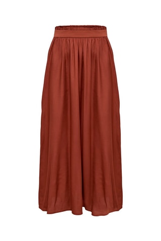 Jupe longue - Brique