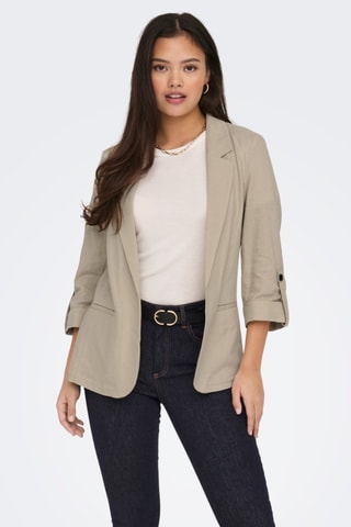 Blazer en lin - Beige