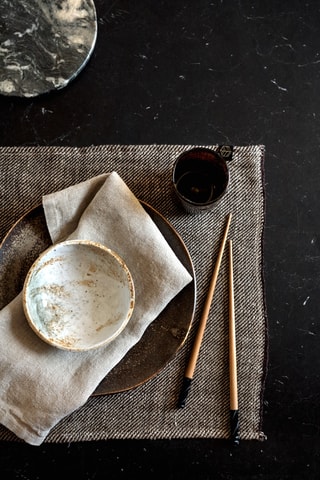 6 tovagliette in lino Cuba - 35 x 48 cm