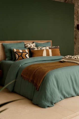 Copripiumino in lino Limy - Celadon