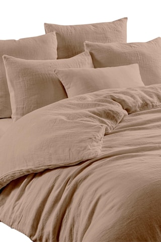 Federa in lino Limy - Cimarrone