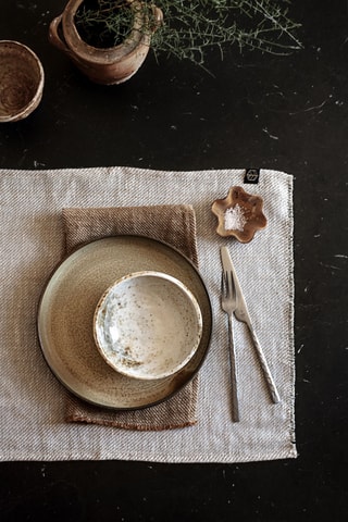 6 tovagliette in lino Cuba - 35 x 48 cm