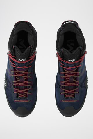 Scarpe da alpinismo in crosta di pelle Super Trident - Navy