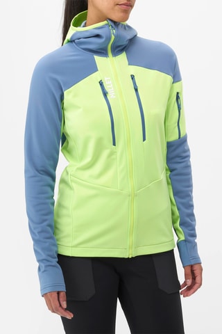Giacca da sci Pierra - Lime e cobalto