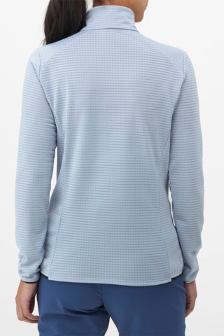 Maglia da sci in pile Intense - Celeste e bianco