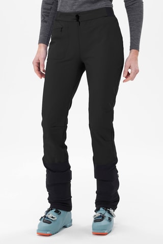 Pantaloni in pile Pierra - Nero