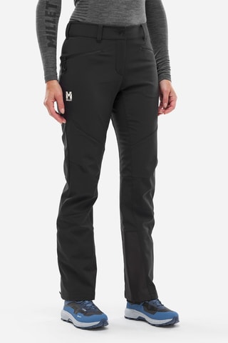 Pantaloni regular da trekking Magma - Nero